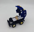 CARS THEME RING HOLDER IN VELVET DARK BLUE COLOR. 