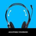 Logitech USB Headset / Headphone with Noise Cancelling Mic ( H370 ). 