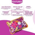 New Rechargeable Electric Hot Water Bottle Heat Pad Electric Massager (Heat Bag) For Pain Relief. 