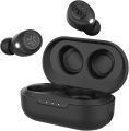JLab JBuds Air True Wireless Signature Bluetooth Earbuds + Charging Case, Black, IP55 Sweat Resistance, Bluetooth 5.0 Connection, 3 EQ Sound Settings Signature, Balanced, Bass Boost. 