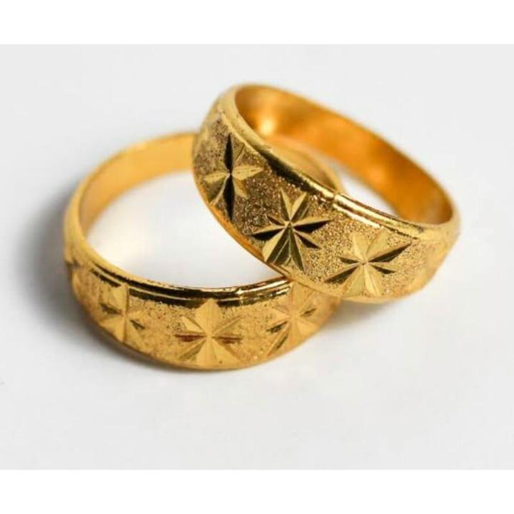 ONE Golden colour ring challa for girls and woman