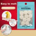 10PCS/bag Water Melt Effervescent Foam Hand Sanitizer Washing For Skin Cleaning DIY Natural Moisturize Clean Hand Soap. 