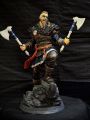 Eivor Action Figure Statue Customized Hand Painted Assassin's Creed. 