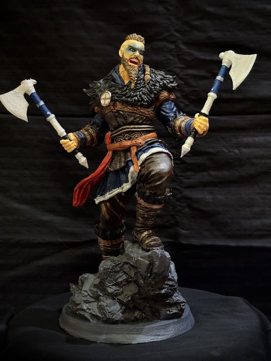 Eivor Action Figure Statue Customized Hand Painted Assassin's Creed