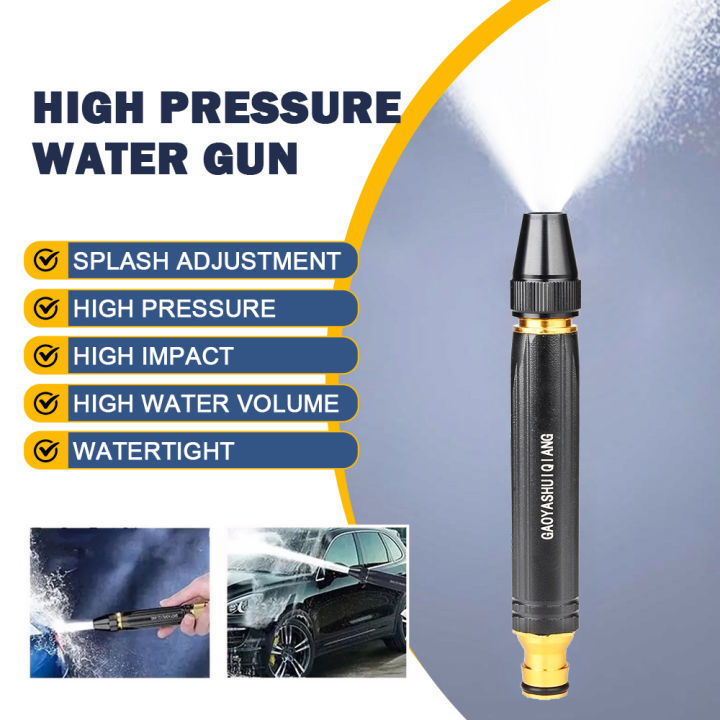 Metallic Adjustable Water Pressure Washer Nozzle for Car Wash and Garden Watering  With Multiple Spray Modes /Car Washer/ Water Sprinkler
