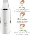 Facial Skin Scrubber Face Spatula, Ultrasonic Skin Spatula Scrubber Blackhead Remover Gentle Peel Peeling Pore Cleanser Exfoliator Lifting Tool Comedones Extractor USB Rechargeable. 