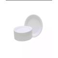 Pack of 20 pcs Small White Foam Disposable Plates. 