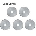 28MM Rotary Cutter Blades Rotary Cutter Replacement Sewing Machines Circle Cutter for Paper Quilting Scrapbooking Cutting. 