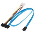 SAS adapter cable SCSI SFF-8482 to SATA power cord 29-pin serial port cable converter HDD hard disk SAS to SATA adapter. 