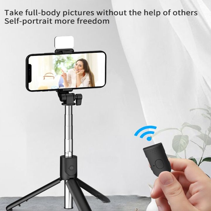 Best%20Vlog%204%20in%201%20Wireless%20Selfie%20Stick%20Tripod%20Bluetooth%20Shutter%20selfie%20Light%20foldable%20Selfie%20stick%20for%20all%20Phone%20Extendable%20With%20charging%20Cable%20Detachable%20Bluetooth%20Shutter%20-%20Image%203