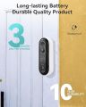 WUUK Wireless Doorbell Camera, 2K - Absolutely No Monthly Fee Video Doorbell w/Human & Motion Detection, 32GB Storage Homebase, Alexa & Google Compatible, Expandable Security Camera System. 