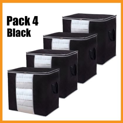 Pack%20of%204%20-%20To%20Global---Quilt%20Storage%20Bag%20Folding%20Washable%20PEVA%20Blanket%20Clothes%20Packing%20Organizer%20-%20Image%202