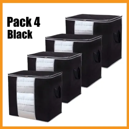 Pack%20of%204%20-%20To%20Global---Quilt%20Storage%20Bag%20Folding%20Washable%20PEVA%20Blanket%20Clothes%20Packing%20Organizer%20-%20Image%202