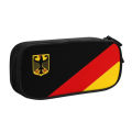 German Flag Pencil Cases for Boy Girl Big Capacity Coat of Arms of Germany Pen Box Bag School Supplies. 