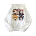 Demon slayer kpop senpai hoodie for men. 