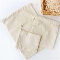10X12/14X16/19X24/25X32cm White Drawstring Pouches Gift Blank Bags For DIY Cotton Hemp Bags Jewelry Display Packaging Storage. 