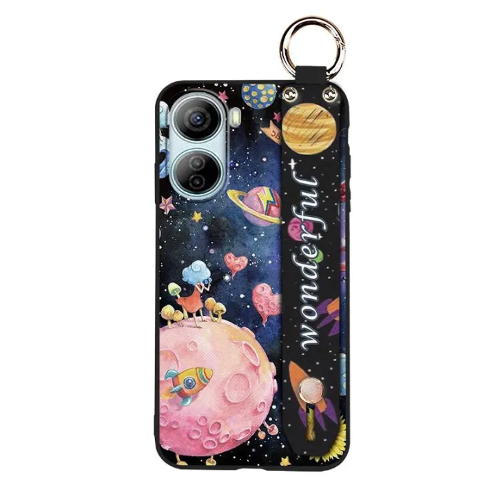 mobile%20phone%20case%20Cute%20Phone%20Case%20For%20ZTE%20Libero%205G%20IV/Nubia%20Ivy%20cell%20phone%20sleeve%20Cartoon%20Silicone%20Wrist%20Strap%20ring%20-%20Image%205