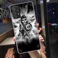 Fashion Sons of Anarchy Phone Case For Galaxy Samsung A12 A22 A32 A42 A52 A52S A72 A54 A34 A24 A14 A73 A53 A33 A23 A13 F52 F62 C. 
