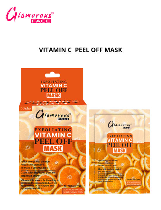 Glamorous%20Face%20Exfoliating%20Vitamin%20C%20Peel%20Off%20Mask%20-%20Image%203