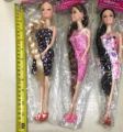 Barbiee Doll long Hairs (Bendable material) Box packed. 
