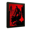 Batman Themed Movie Wall Art Frame For Office and Home Decor - OFD392. 
