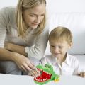 Hand Biting Crocodile Scary Toy Trick Decompression  Alligator Game Children's Dinosaur Bite Finger Toy. 