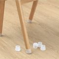 4-24 PCS Silicone Furniture Chair Legs Protectors Covers Silicon Chair Leg Caps Round & Square Table Feet Cover Anti-Slip Floor Protection Cover Prevents Scratches And Noise, Give Good Protection To Floor Protector Chair Legs Rubber. 