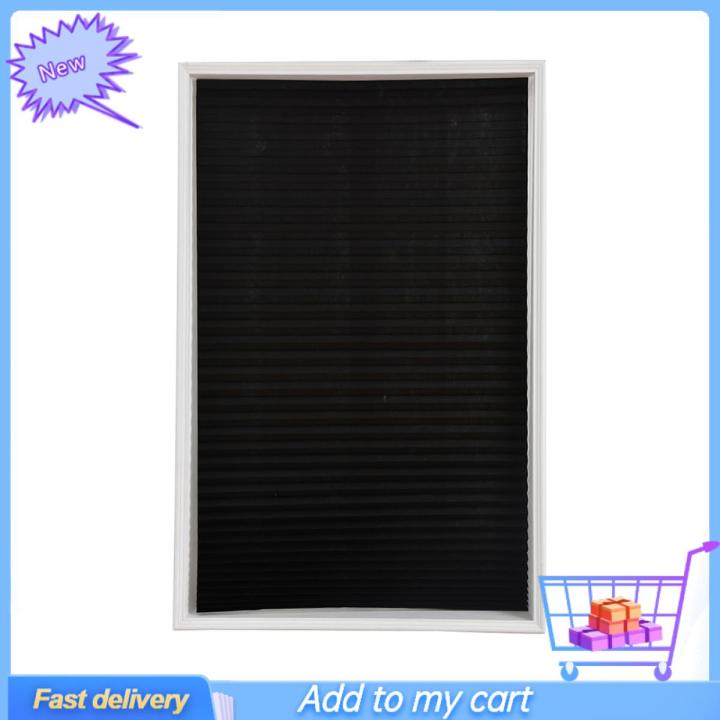 Household Home Kitchen Pleated Shades Blinds Sheer Cafe Window Bathroom Curtain