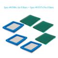 QUANBU 3 Pack 491588S Air Filter with Pre Filter for Briggs and Stratton 491588 493537 493537S, Toro 20332, Craftsman 33644, Pro Performance for Push Lawn Mower. 