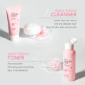 LAIKOU Sakura Skincare Set Lighten Blemishes Serum Moisturizer Fade Dark Circle Eye Cream 4PCS/5PCS/6PCS/8PCS. 