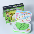 Mini Educational Laptop Toy for kids with battery operated and multiple function. 
