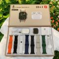 Crown S10 10+1 Smart Watch | New Smartwatch Latest 2023 | For IOS and Android | Sports Fitness Watch | Full Screen Touch | Smart Watch for Boys & Girls. 