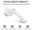 i7 Wireless Bluetooth Earpod v4.1 - Single Ear. 