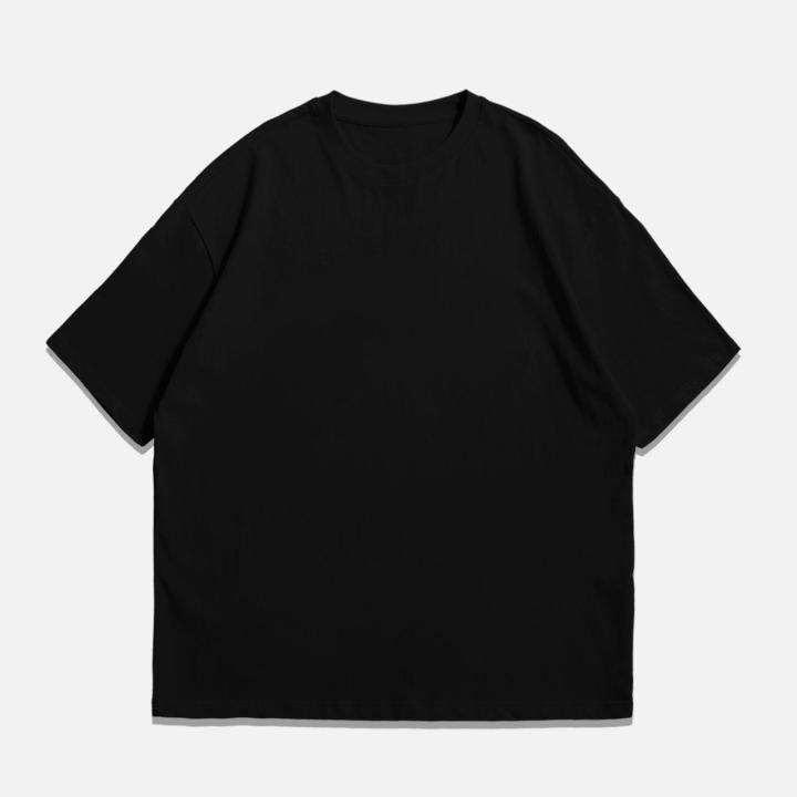 New stylish decent plain drop shoulder tshirt for men comfortable febri Oversized men's T shirts Droped shoulder