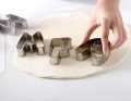 Large  26 Piece Stainless Steel Alphabet Cookie Cutter Set for Cookie and Food Decorating / Size 3 inch Long. 