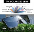 GLINDAR Oversized Square Polarized Sunglasses for Men Women. 