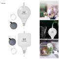 Aquarium Air Pump, Pump, Tank Aerator, Silent Power Saving Mini Aerator Pump, round. 