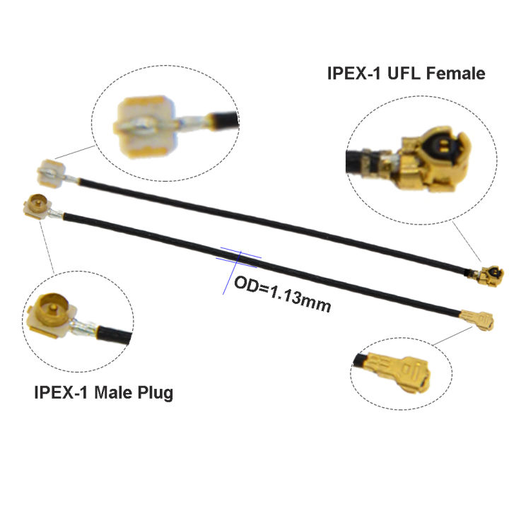 1PCS%20IPEX%20CABLE%20Male%20Plug%20IPEX1%20to%20IPEX4%20MHF4%20u.fl%20IPX%20Female%20Jack%20Connector%20RF0.81%20Coaxial%20Jumper%20WIFI%203G%204G%20Extensio%20Cable%20-%20Image%204