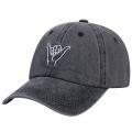 New Fashion Finger 666 Embroidered golf Hat Outdoor Leisure Washed Baseball Cap Adjustable Hip Hop Hats 100% Cotton Uni caps. 