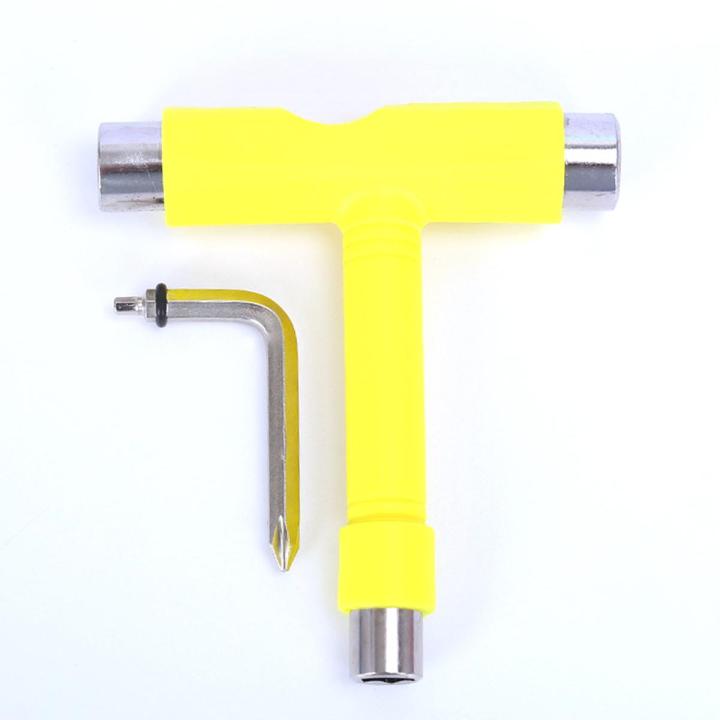 All-In-One Skateboard Longboard Scooter Tool For Skateboard Adjusting T-tool