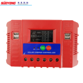 PWM Solar Controller 30A with LCD Display Multiple USB sockets and Capacity of 12V 24V. 
