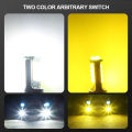 FG 1Pc 30LED Fog Light Bulb Dual Color Car DRL Turn Signal Reverse Light Brake Light Width Indicator H3 H7 H8 H11 9005 HB3 9005/9006 H4 P13W. 