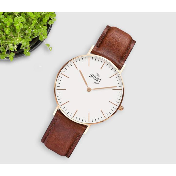 Analog%20Leather%20Men%20Wrist%20Watch%20-%20Brown/Black%20For%20Gents%20Watch%20For%C2%A0Men%C2%A0Women%20-%20Image%203