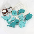 3D silicone mold Dinosaur candle mold Silicone Handmade plaster mold Pastry candy mold Elephant candle mold Ornaments mold Flip sugar cake mold Frog candle mold for DIY crafts Baking enthusiasts Cake. 