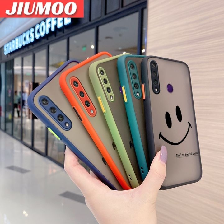 JIUMOO%20For%20Huawei%20Y6P%20Case%20Fashion%20Simple%20Smile%20Face%20Frosted%20Transparent%20Back%20Cover%20Lens%20Camera%20Protect%20Phone%20Case%20Edge%20Full%20Cover%20Casing%20Hard%20Cases%20-%20Image%204