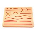 Skin Suture Practice Silicone Pad Wound Simulated Surgical Training Kit. 