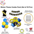 Minion Theme Combo Pack (Set Of 52 Pcs). 