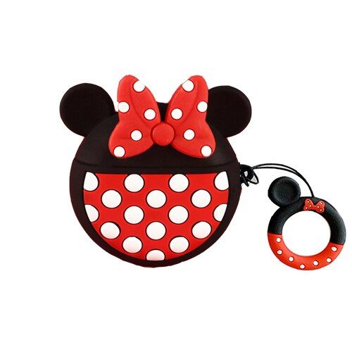 3d Mickey Mouse Case For earphone Cute Cartoon Disney Minnie Earphone Cover Shell For earphone Pro 1 2