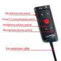 HyperX Cloud 2 USB 7.1 Virtual Surround Sound Card Cloud II  7.1 Surround Sound Card - Cloud II WITHOUT BOX HyperX Cloud II Gaming Headset, 7.1 Surround Sound Headphones USB Sound Card NEW Kingston HyperX Cloud II DSP USB. 
