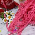 Shuttle/Center Lace/Cross design Milky lace for ladies/girls Kurtis and trousers/Small Size/2 Gazz. 